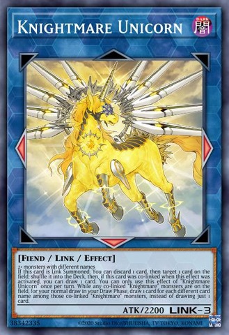 Knightmare Unicorn - RA01-EN043 - Super Rare - 1st Edition